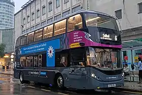 Alexander Dennis double-deck transit bus