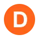 "D" train symbol