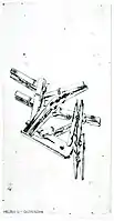 Kiss III Gruppensex, drypoint, 34x17,5 cm, 1992,