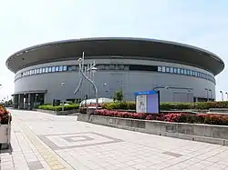 Outdoor view of the Nippon Gaishi Hall in Nagoya