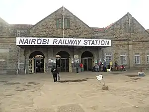 Old Nairobi railway station