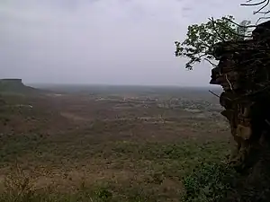 Cliffs near Nakpanduri, Northern region