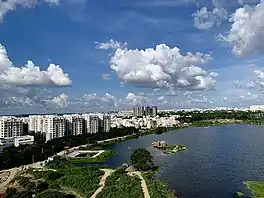 Nallagandla lake on a sunny day