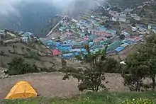 Village of Namche Bazaar