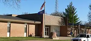 Nance County courthouse in Fullerton