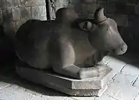 Nandi at Prambanan, Java, Indonesia