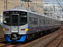 Nankai 12000 series on Southern service