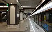Eastbound platform (November 2013)