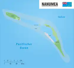 Map of the atoll