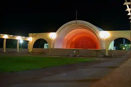 Sound Shell in Napier, New Zealand (1931)