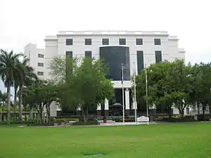 The Collier County courthouse in April 2010