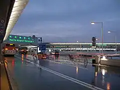 Terminal 1 departures hall entrance