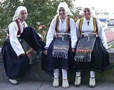 Croatian national dress from Neum