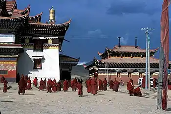 Bönpa monastery of Narshi Gonpa