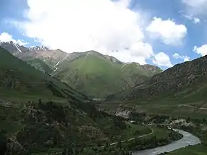 Countryside around Naryn.