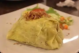 Nasi goreng pattaya, Malaysian omelette rice