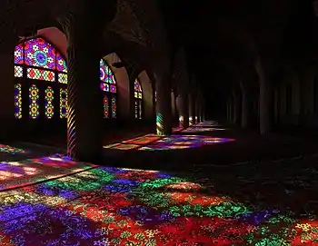 Image 4The Nasir ol Molk Mosque, also known as the Pink Mosque, is a traditional mosque in Shiraz, Iran. It is located at the district of Gowad-e-Arabān, near Shāh Chérāgh MosquePhotograph: Ayyoubsabawiki