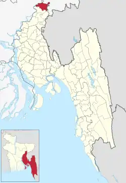 Location of Nasirnagar