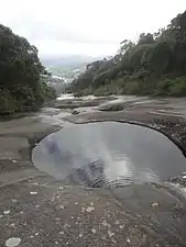 Natural Pool on Blue Rock