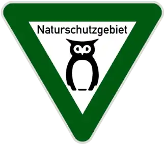 New sign with long-eared owl