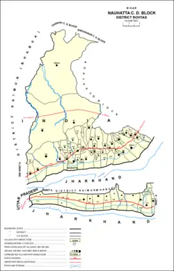 Location of Nauhatta