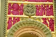 Terracotta relief