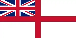 Naval ensign, 1922–1946