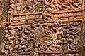 Terracotta panel in Depara Navaratna temple