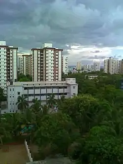 Navy Nagar as viewed from Cody