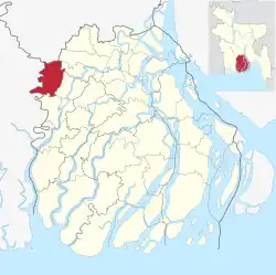 Location of Nazirpur