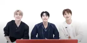 NCT DoJaeJung in April 2023(from left to right: Jaehyun, Doyoung, Jungwoo)