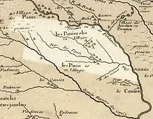 Image 10Nebraska in 1718, Guillaume de L'Isle map, with the approximate area of the future state highlighted (from Nebraska)