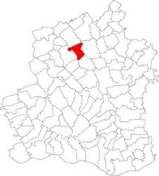 Location in Teleorman County