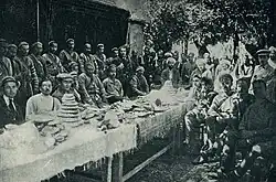 Image 9Soviet negotiations with basmachi, 1921 (from History of Tajikistan)