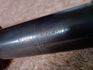 Detail from Negretti Zambra Telescope issued by the British military, date unknown