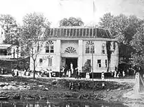 The Negro Building at the Appalachian Exposition (1910–1911), designed and built by John Henry Michael, Knoxville College faculty and students