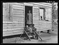 "Negro Home near Charleston, South Carolina", 1938.