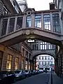 Bridges linking the two buildings, erected in 1908–1909