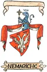 Coat of arms of Nemanjić dynasty, Fojnica Armorial (1675–1688)