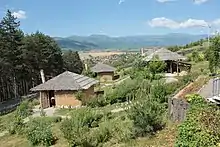 Neolithic house reconstructions, Topolnica, Bulgaria, c. 5000 BC.