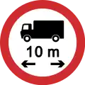 A9: No vehicles over length shown