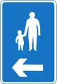 C15: Recommended route for pedestrians