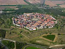 Neuf-Brisach, Alsace, one of the Fortifications of Vauban