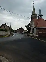 The main road of Neuvireuil