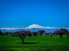 View on Longavi from Parral, Linares