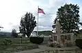 The Neville Township Memorial in Memorial Park on Grand Avenue.