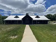 The Pat and Joe Johnson Dining Hall at Camp Buck Toms.