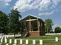 Rostrum of the cemetery