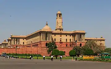 The North Block houses key government offices.