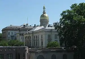 Image 25The design of the dome-capped New Jersey State House in Trenton differs from most other U.S. state houses in not resembling the U.S. Capitol. (from New Jersey)